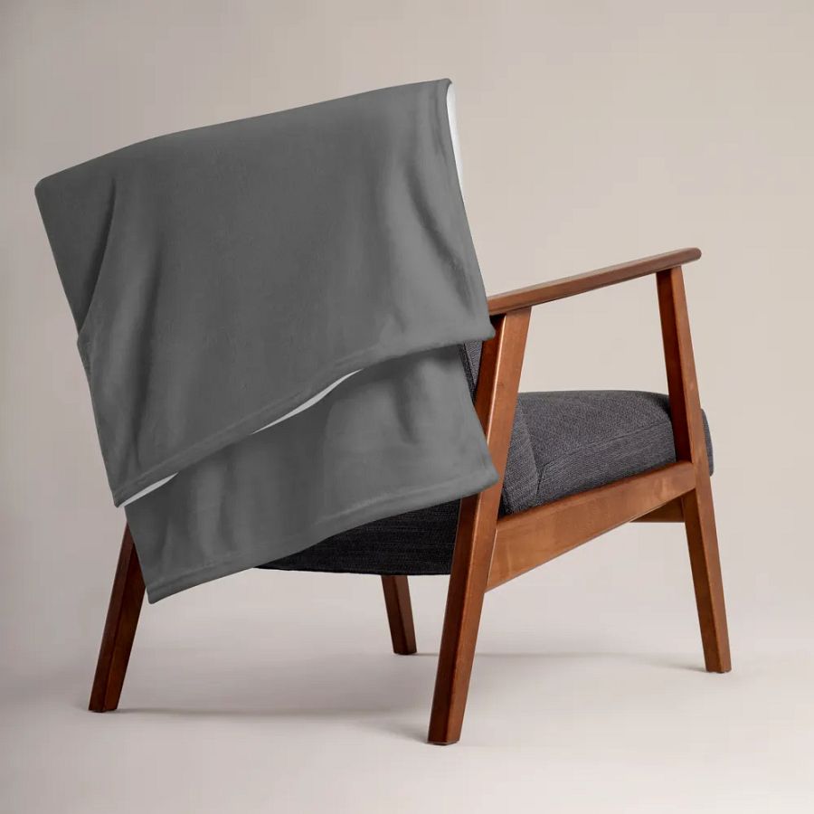 Blue Lion Shield Throw Blanket product image (4)