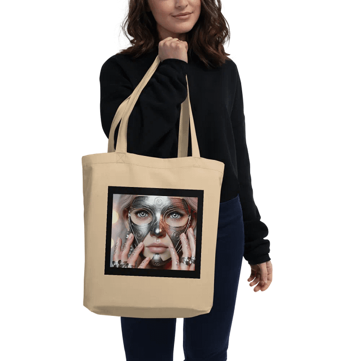 Ornate Metallic Mask Tote Bag product image (2)