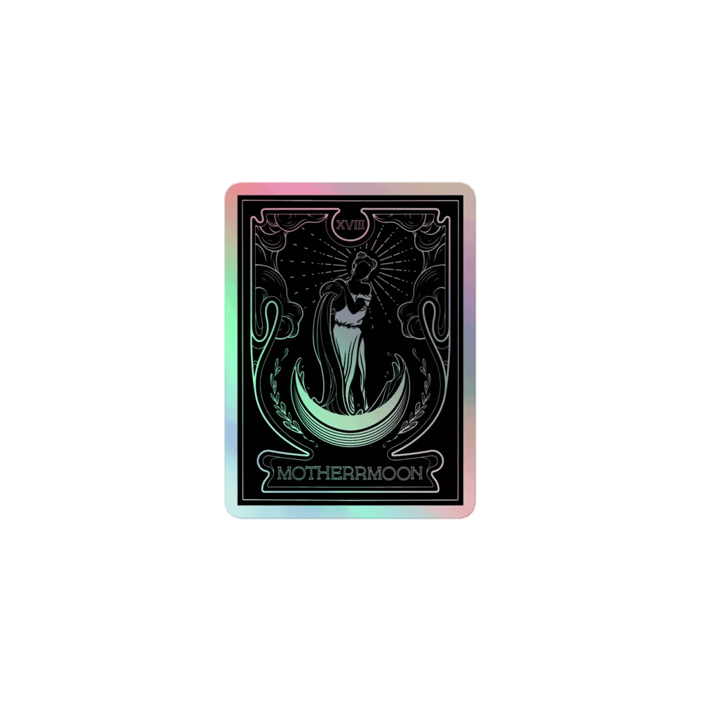MM 𝖙𝖆𝖗𝖔𝖙 holographic sticker product image (1)