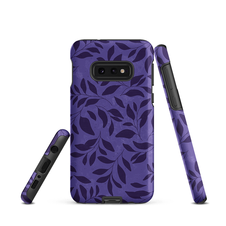 Midnight Foliage Purple Tough Case for Samsung product image (2)