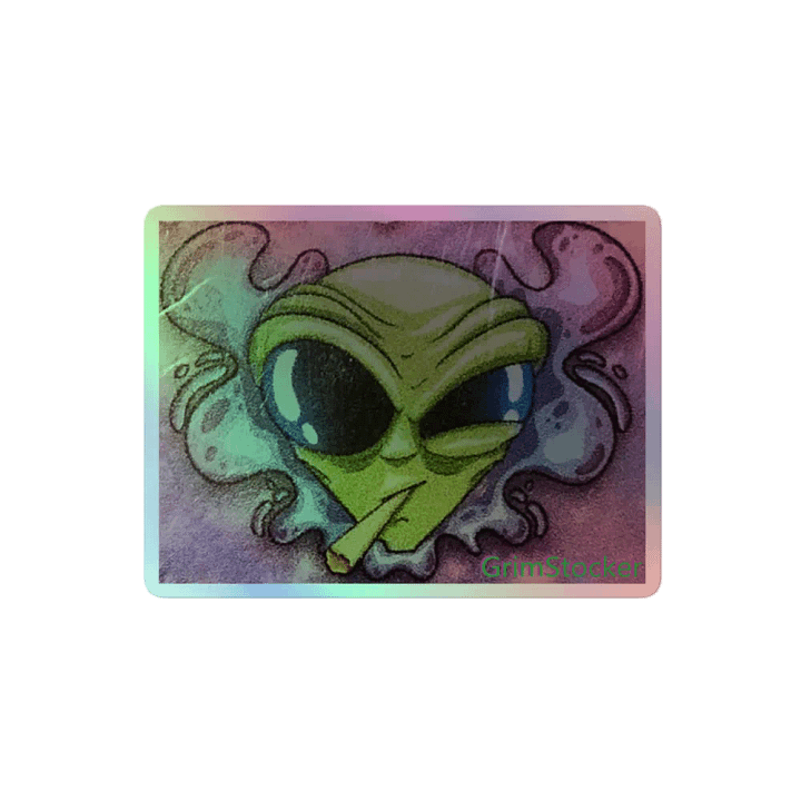 420 alien holo product image (2)