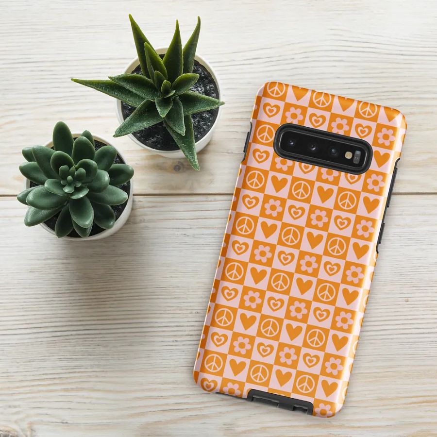 Peace, Love, and Harmony Tough Case for Samsung® product image (49)