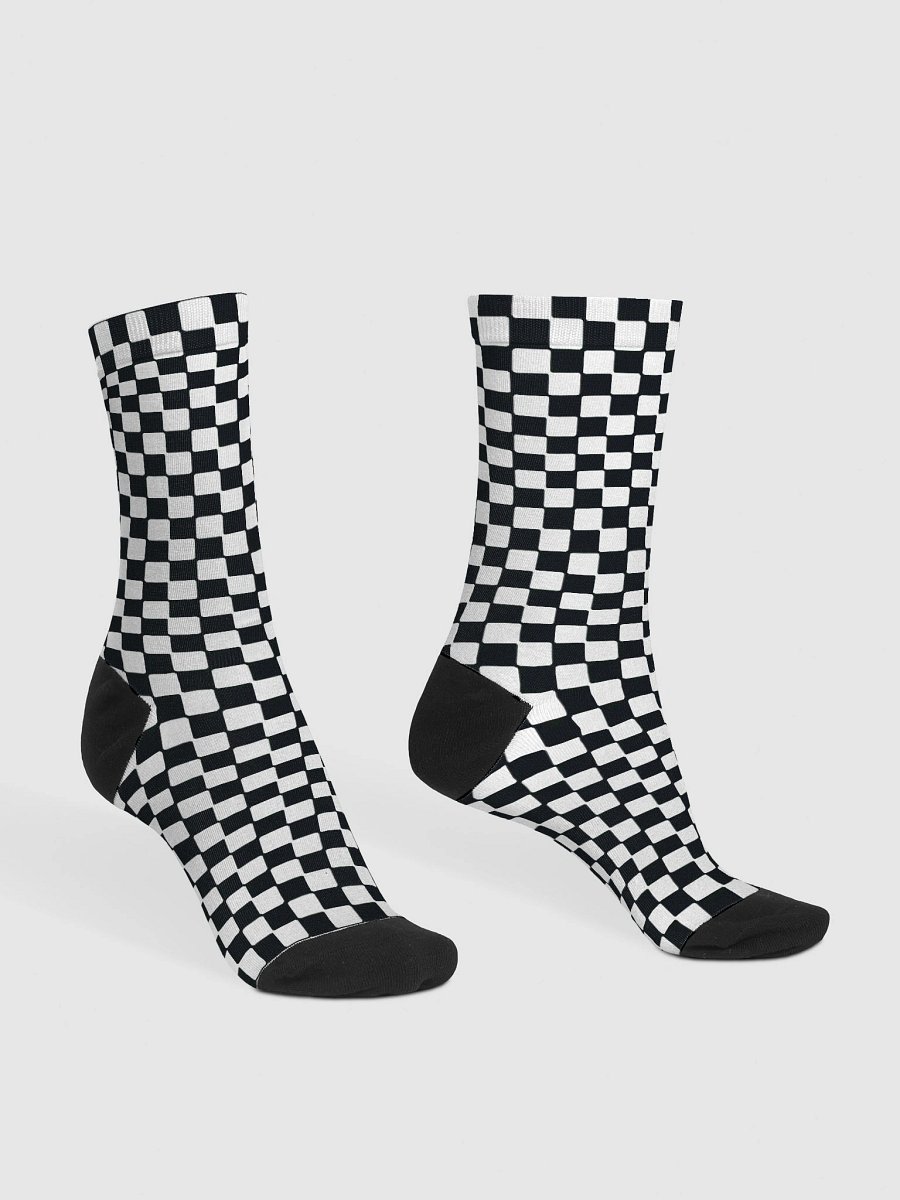 Checkered Crew Socks product image (3)