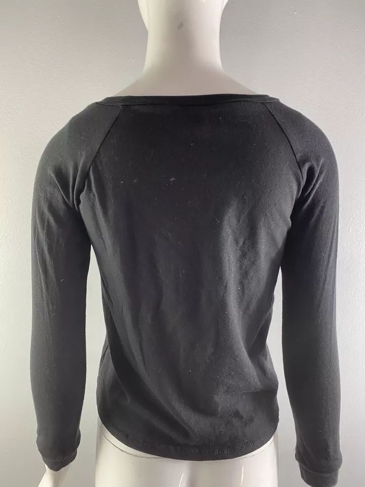 NWT Miss Popular Girl’s Better Days Ahead Cropped Top Black Size 14/16 product image (3)