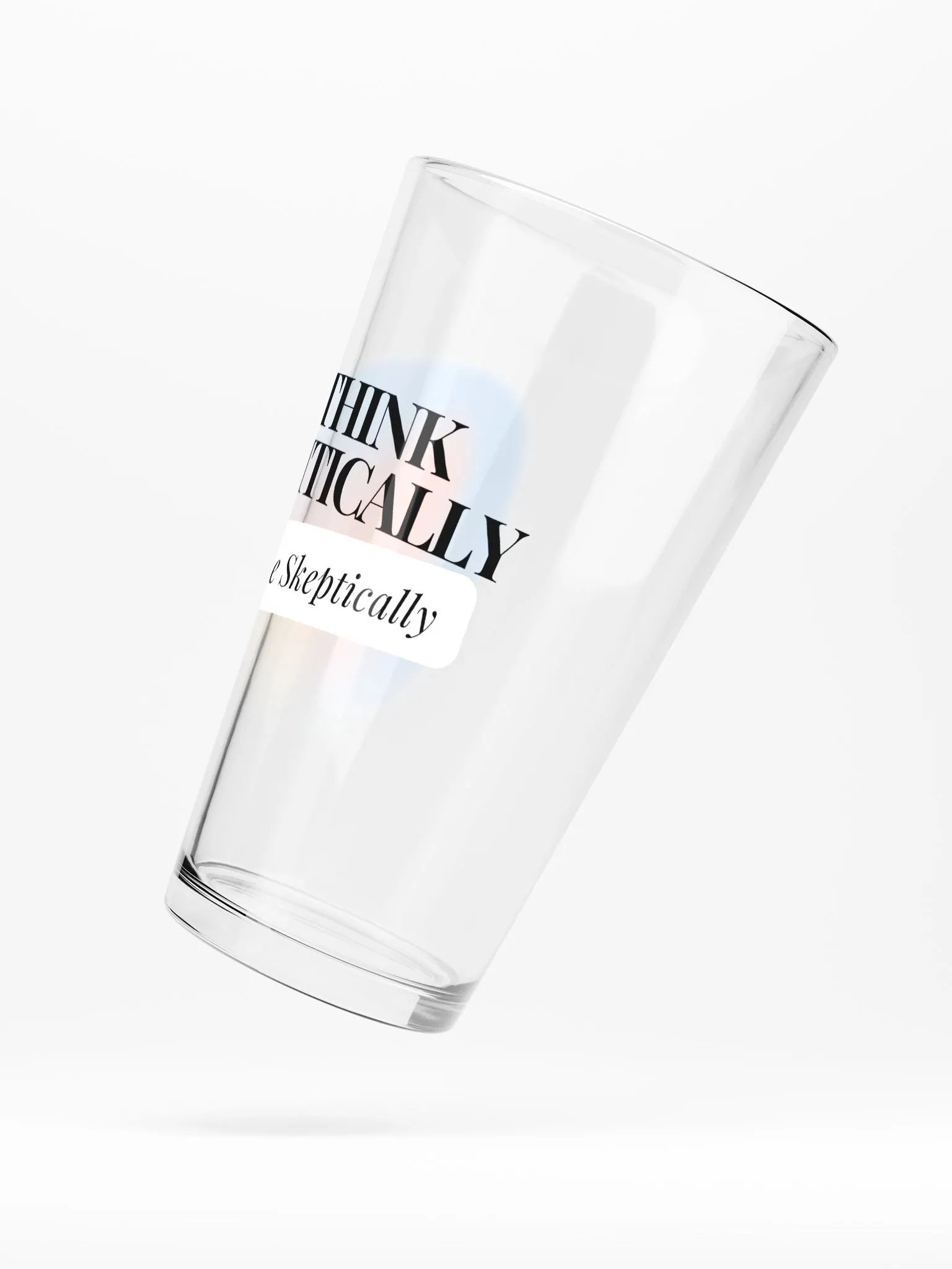 Think critically, live skeptically - Pint product image (5)