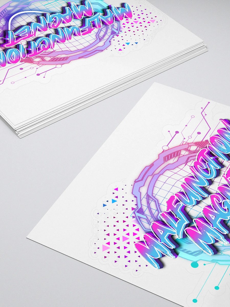 Malfunction Magnet Sticker product image (4)