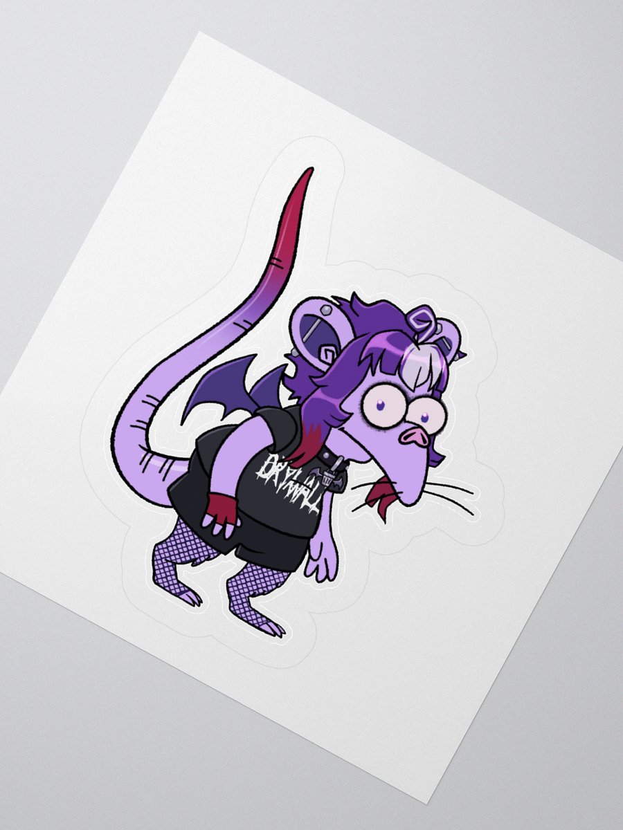 and who could forget dear trash rat boy? [sticker] product image (2)