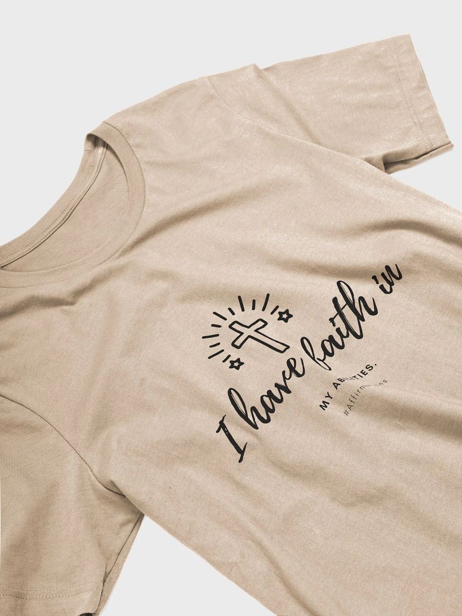I have faith Dark Unisex Super soft T-Shirt product image (13)