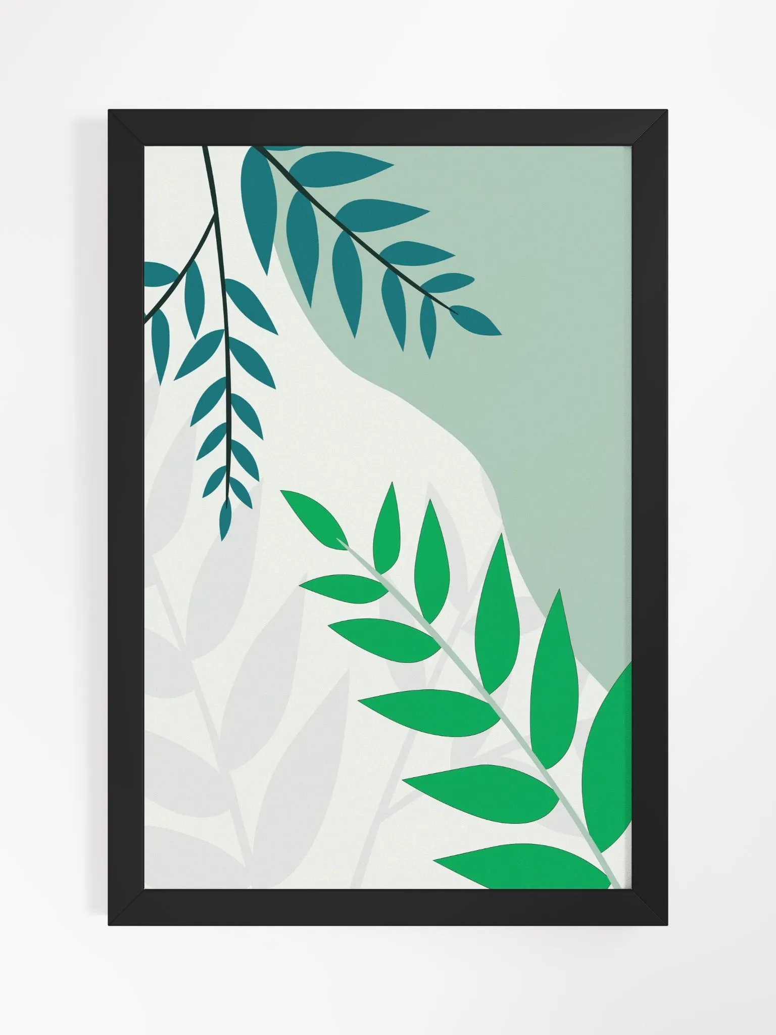 Leaves of Elegance Framed Poster product image (3)