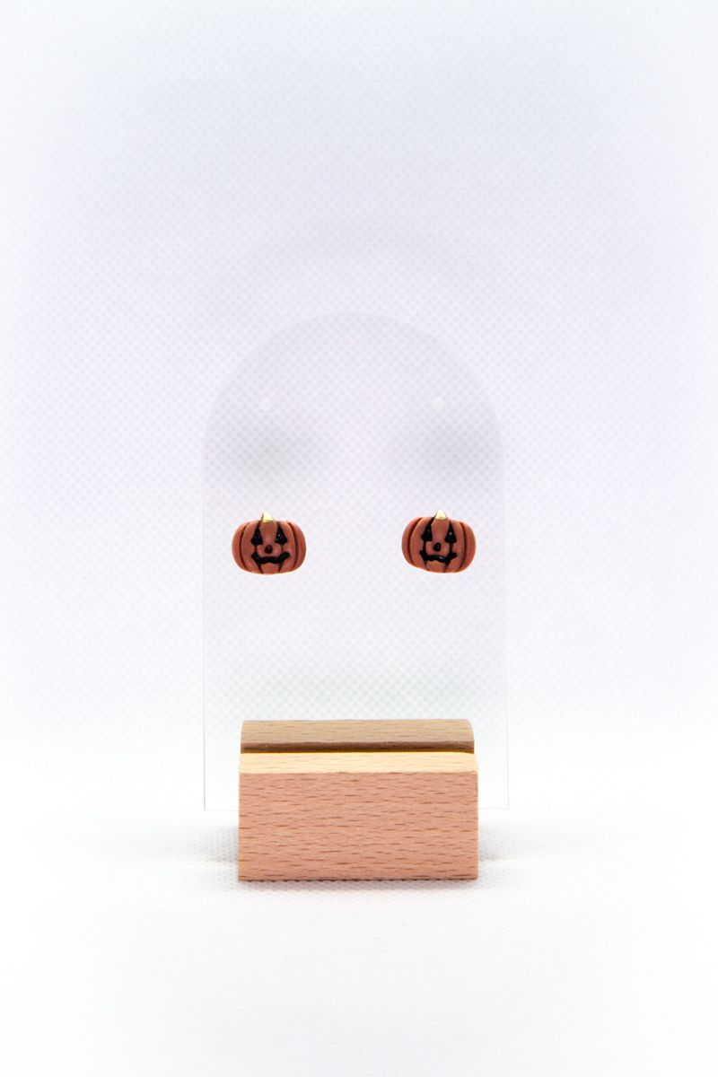 Jack'o'lantern Studs product image (2)