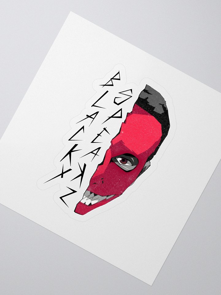 The Blacky Sticker product image (2)