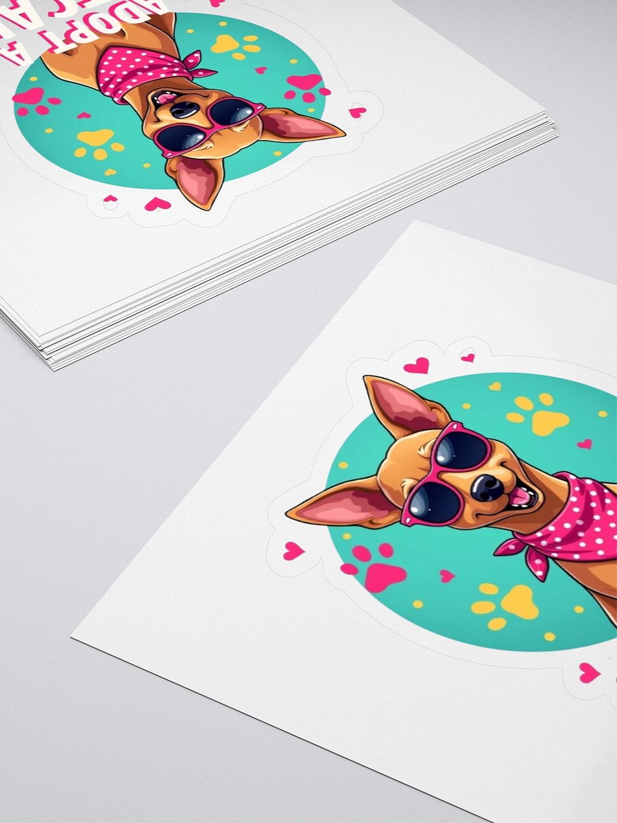 Adopt A Potcake Sticker product image (4)