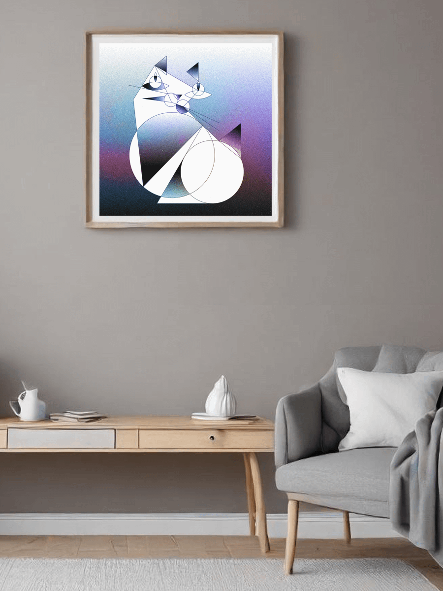 Line and Circle Art Print product image (21)