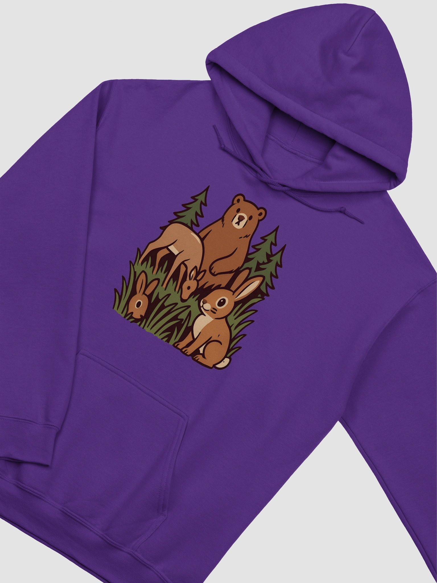Wildlife Friends Classic Hoodie product image (3)
