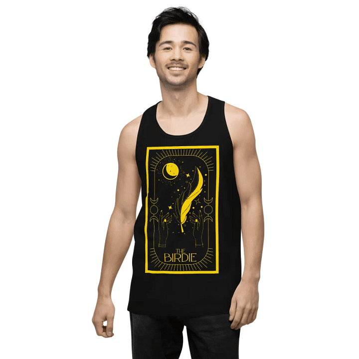 The Birdie Gold Tarot Tank Top product image (2)