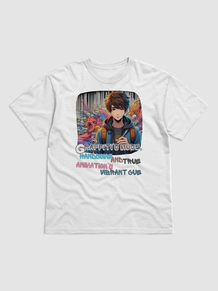 Graffiti Style illustration with young boy -Comfort Colors Garment-Dyed Heavyweight T-Shirt product image (30)
