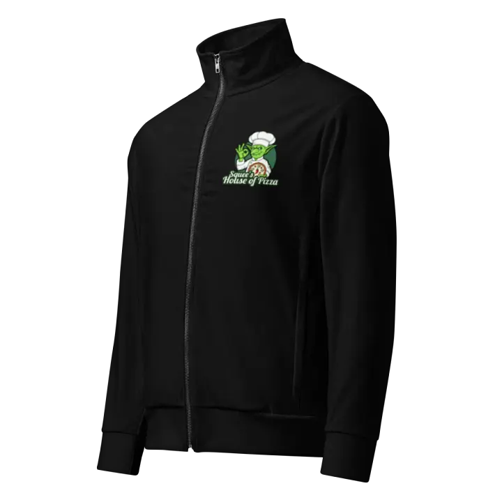 Squee’s House of Pizza Track Jacket (Black) product image (1)