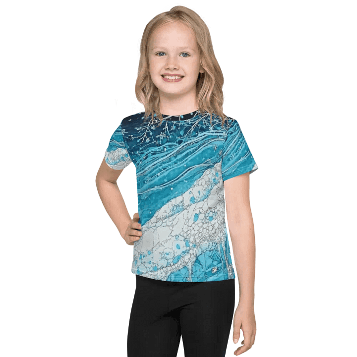 Winter Frost, Unisex Kids Crew Neck T-Shirt product image (1)