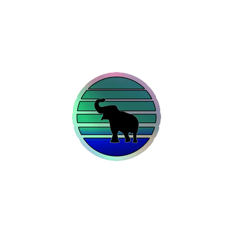 Retro Sun Elephant product image (1)