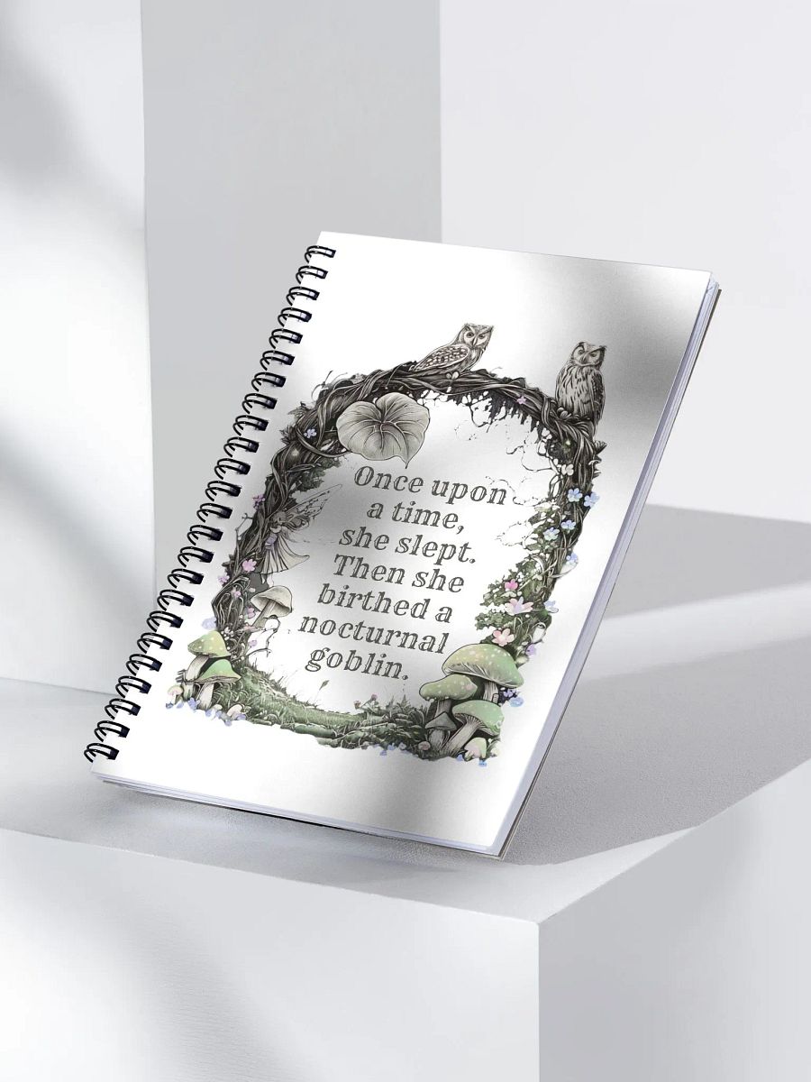 Once Upon A Time She Slept... - Funny Mom NoteBook product image (3)