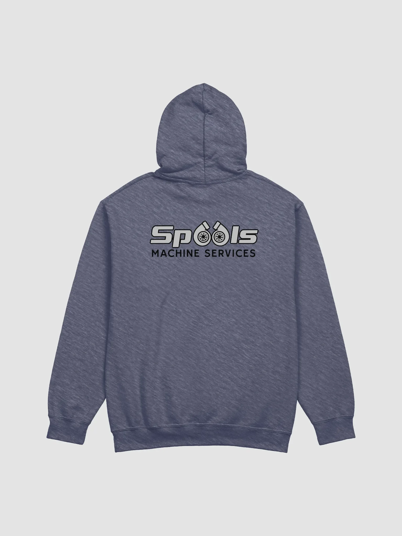 Gray logo hoodie product image (4)