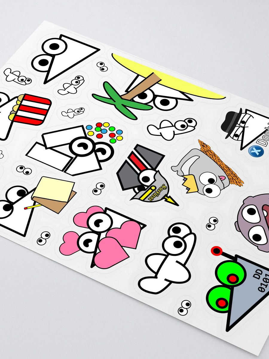 Emote Sticker sheet product image (3)