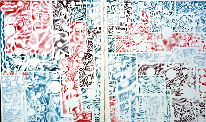 Umbilical Barfing (1990) (Left Side) (24" x 30") product image (3)