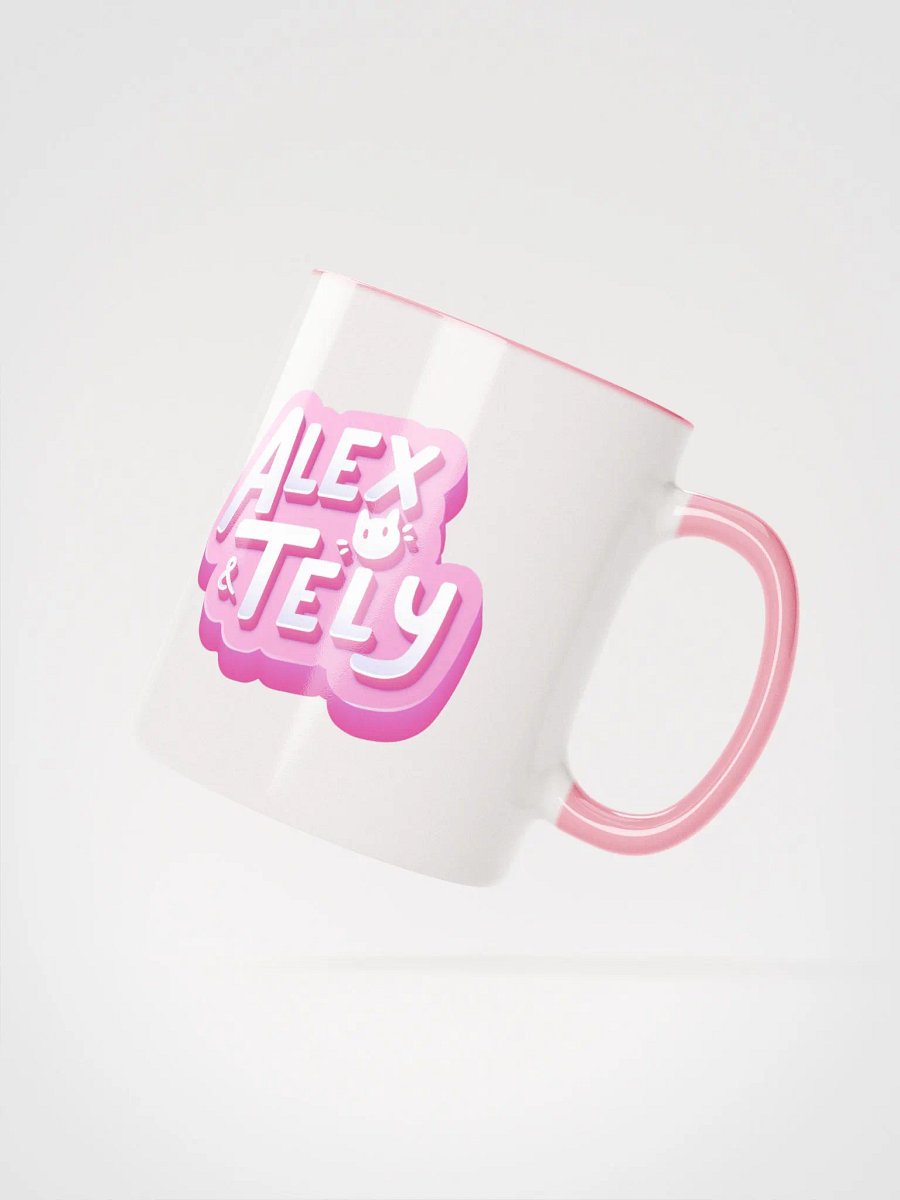 Alex & Tely Pink Logo Color Mug product image (2)