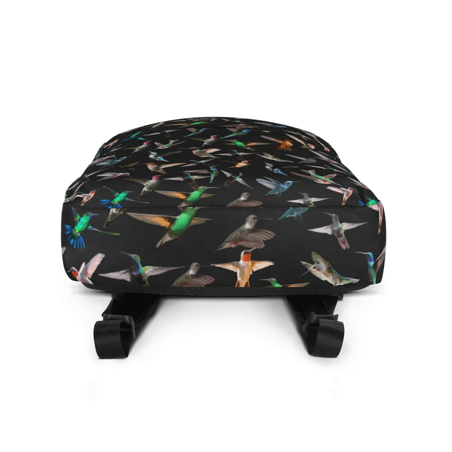 Vibrant Hummingbird Flight Backpack for birders moms dads friends product image (2)