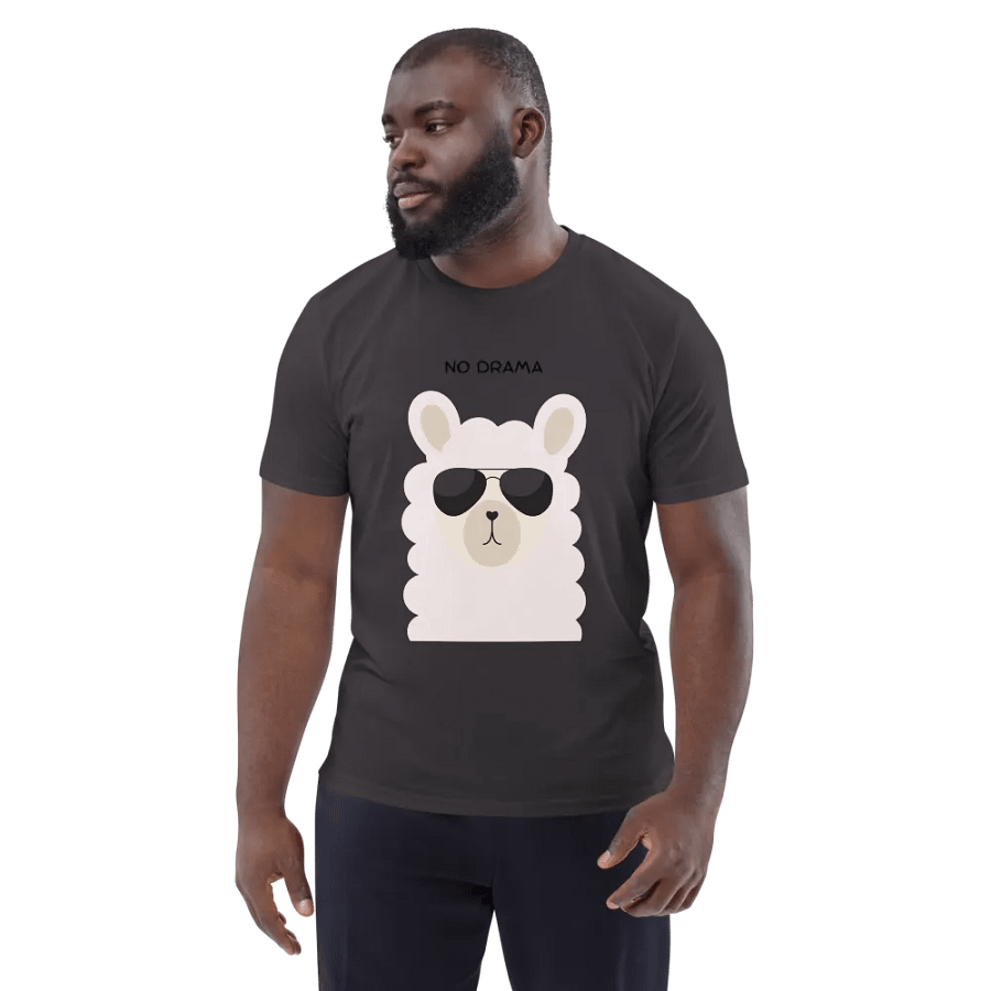 Llama Coolness Organic Tee product image (137)