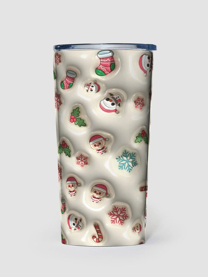 Little Santa Snowman Stainless Steel Tumbler product image (1)