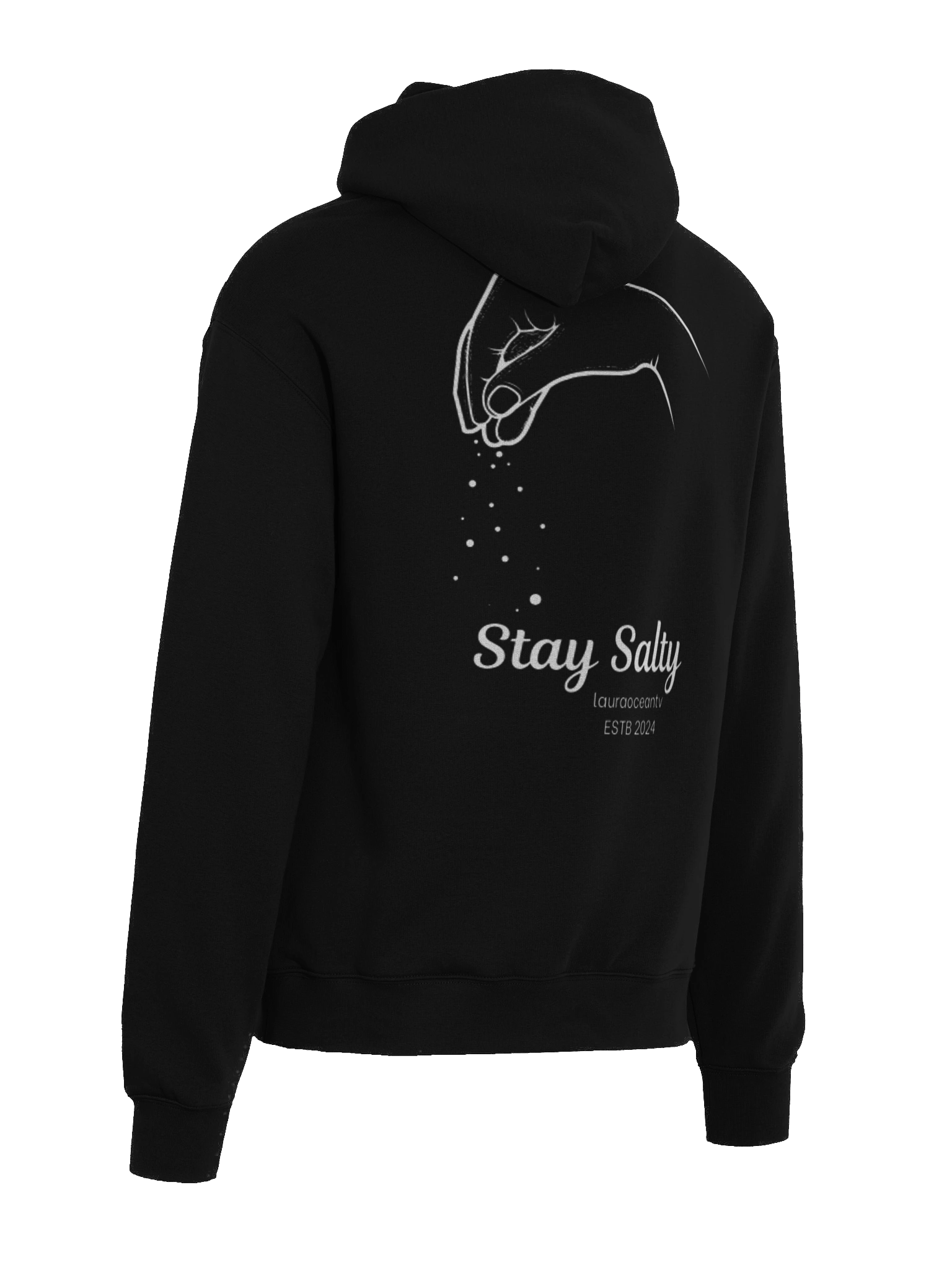 Symmetric Monochrome Oversized Hoodie product image (17)