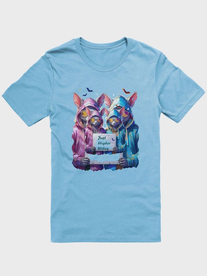 Halloween Pumpkin Just Higher Wibes Bats T-Shirt product image (10)