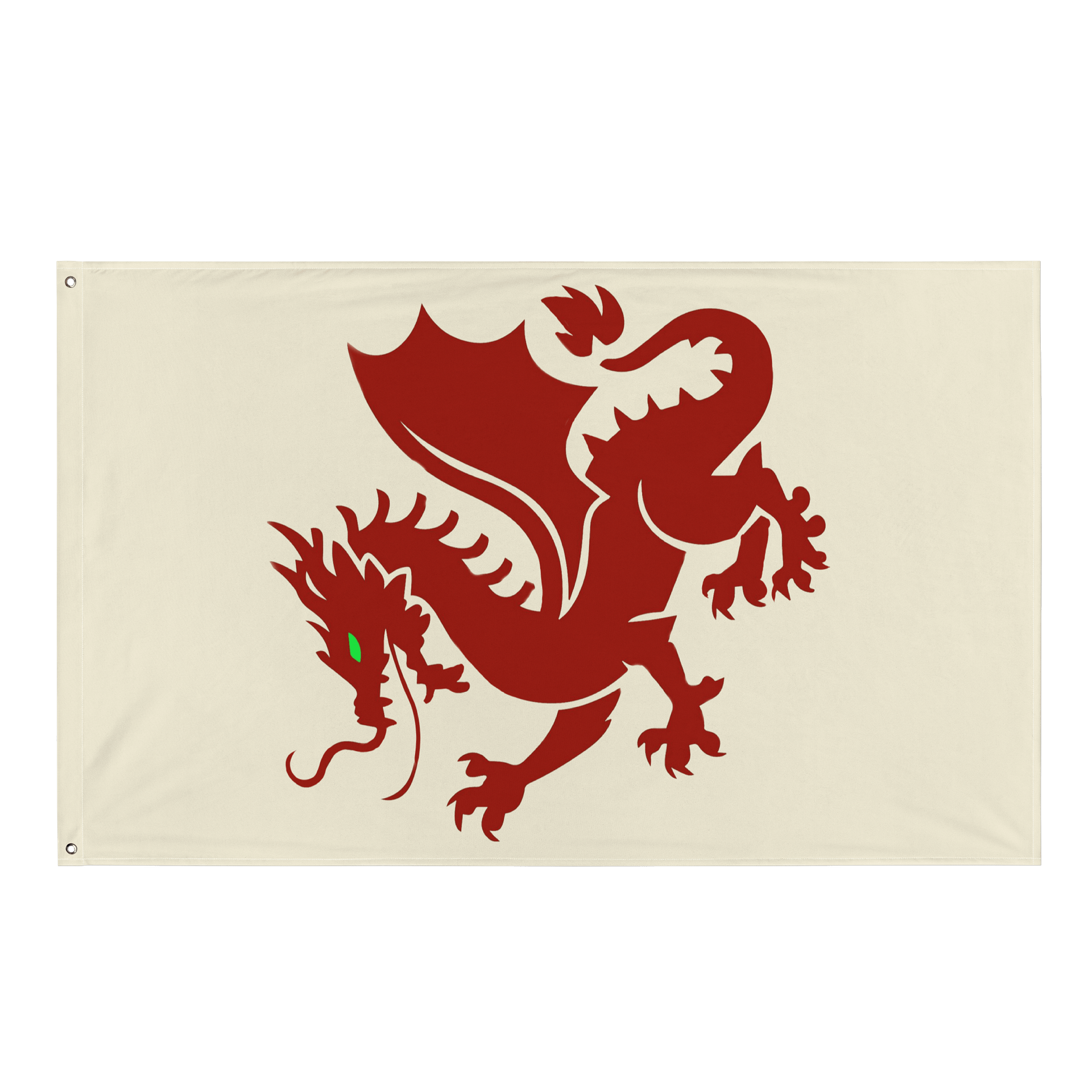 Vertical Dragon Clan Tan Banner product image (1)