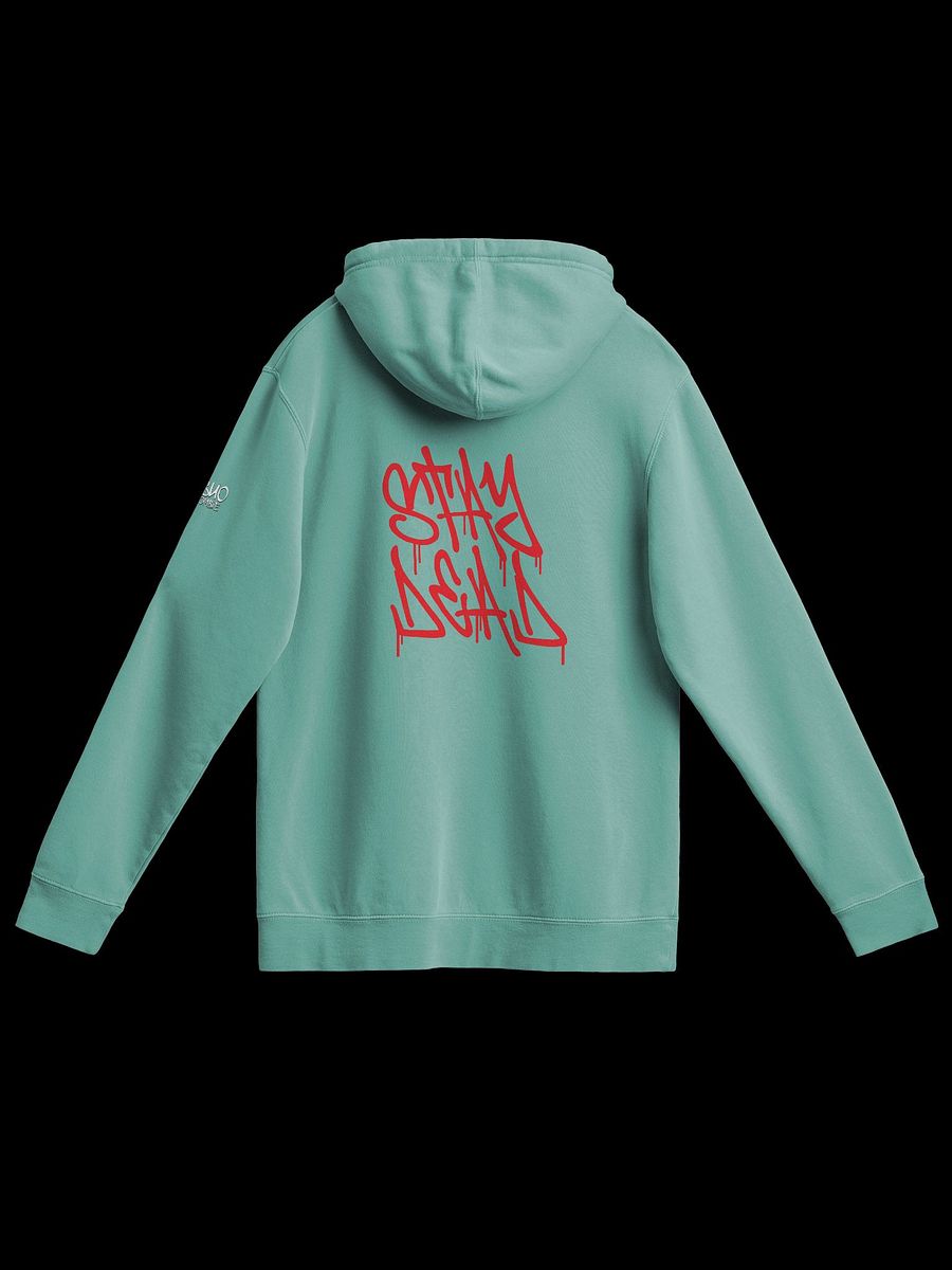 Zombie Gang Independent Trading Co. Pigment Dyed Hoodie product image (38)