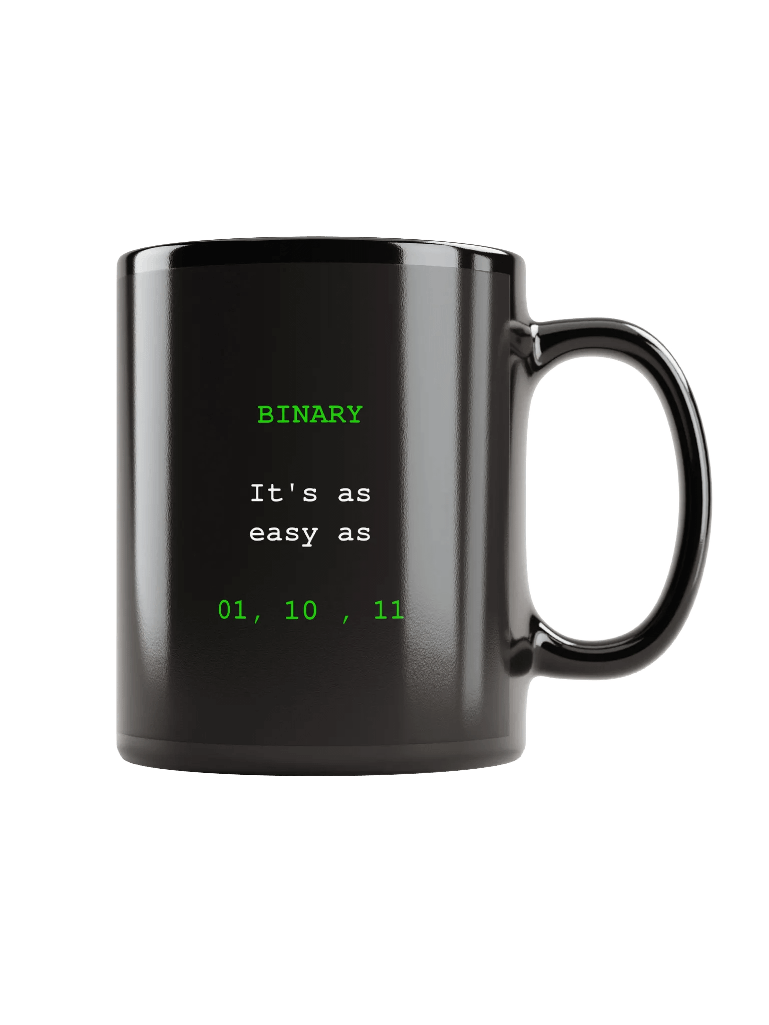 Binary is easy Mug - Black product image (1)