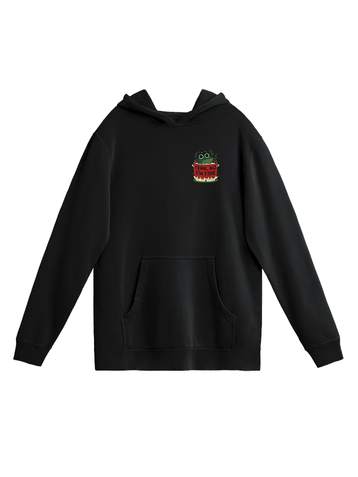 Yeah No, I'm Fine Frog - Hoodie product image (1)