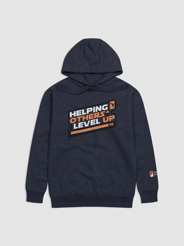 Helping Others Level Up Hoodie - Dark Side product image (1)