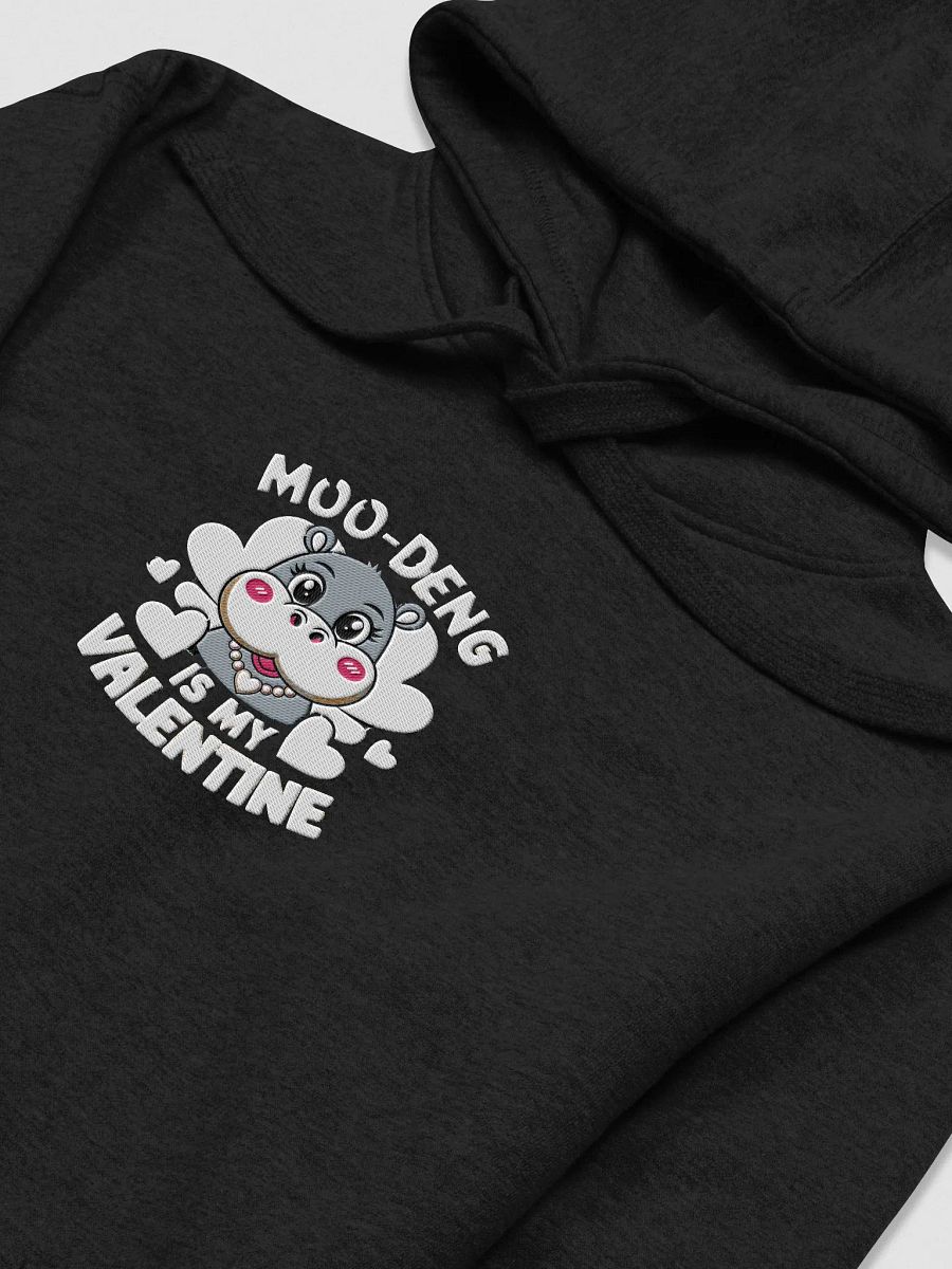 Cute Valentine's Hippo Premium Hoodie product image (3)