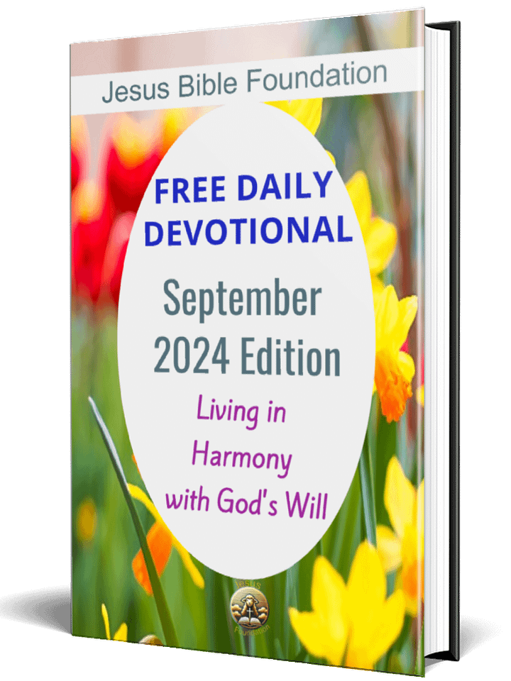 FREE DAILY DEVOTIONAL September 2024 Edition Living in Harmony with God's Will product image (1)