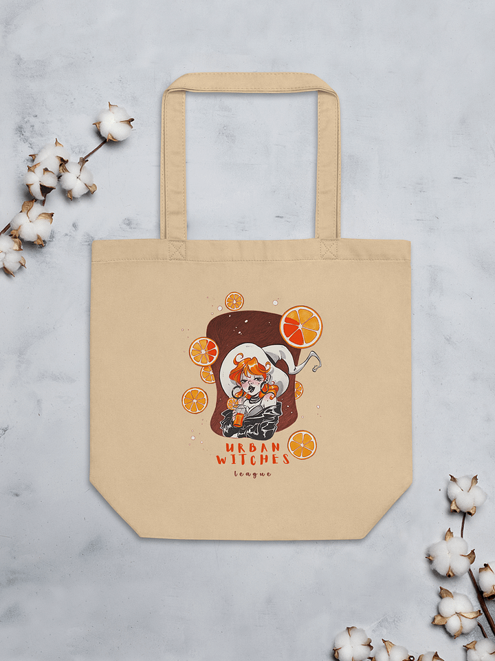 Orange Witch Tote Bag product image (1)