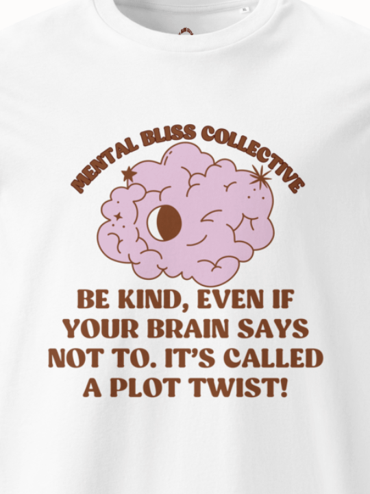 "Plot Twist: Be Kind" T-Shirt – Kindness Overcomes All product image (2)