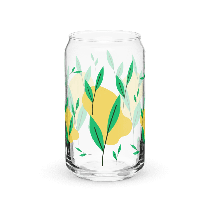 Boho Leaves Design - Sipper Glass product image (1)