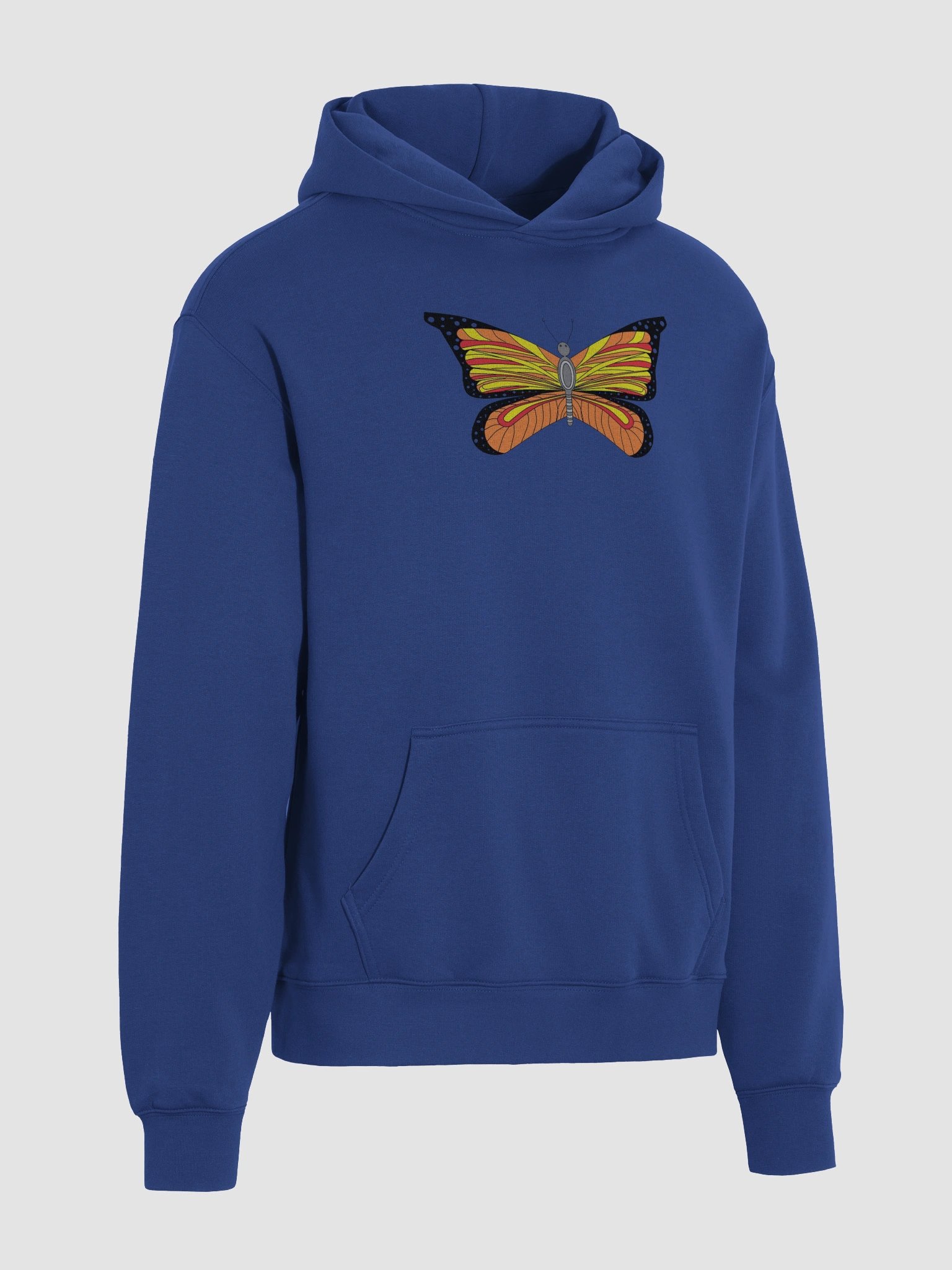 Vibrant Butterfly Dreams Oversized Hoodie product image (12)