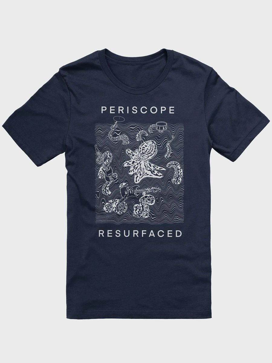 Periscope Resurfaced White Print Tee (12 Color Options!) product image (1)