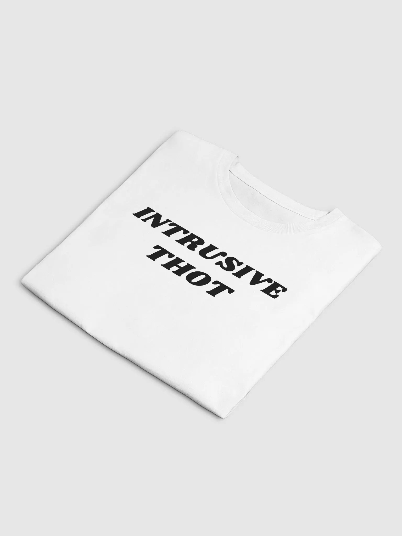 INTRUSIVE THOT Premium Crop Top product image (6)