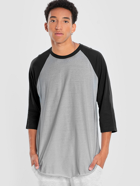 Photo showing Tultex Fine Jersey Raglan Tee