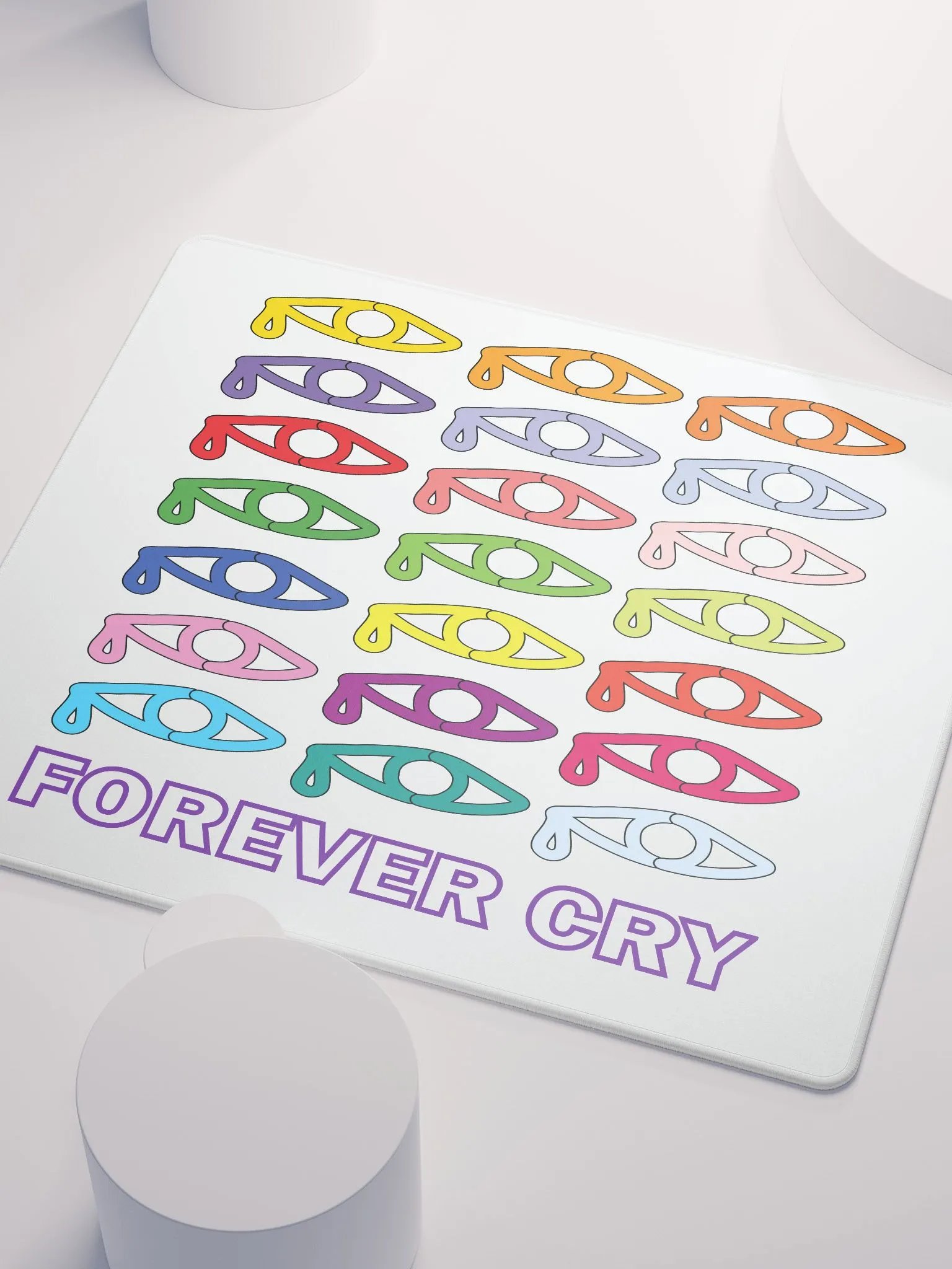 Forever Cry - Multi-Coloured - Gaming Mouse Pad product image (3)