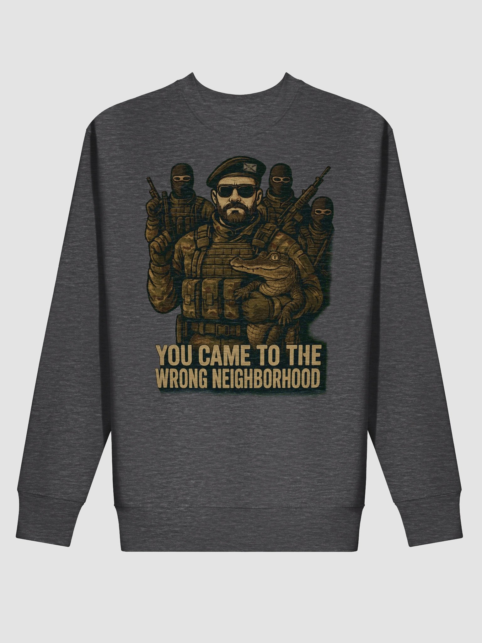 You came to the wrong neighborhood sweater product image (6)