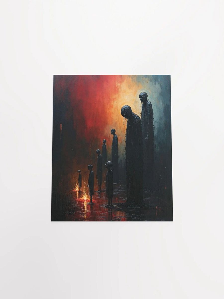 Abstract Figures Matte Poster product image (27)